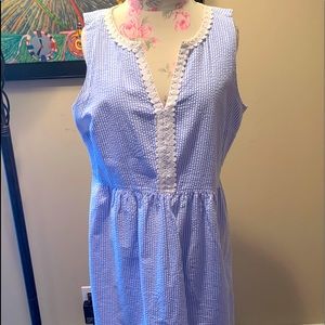 Classic Seersucker Vineyard Vines dress
